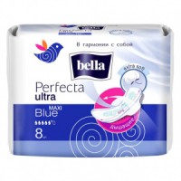 Белла Perfecta Slim Макси прокладки гигиенические ультратонкие, сеточка 4,5 кап., 8 шт.